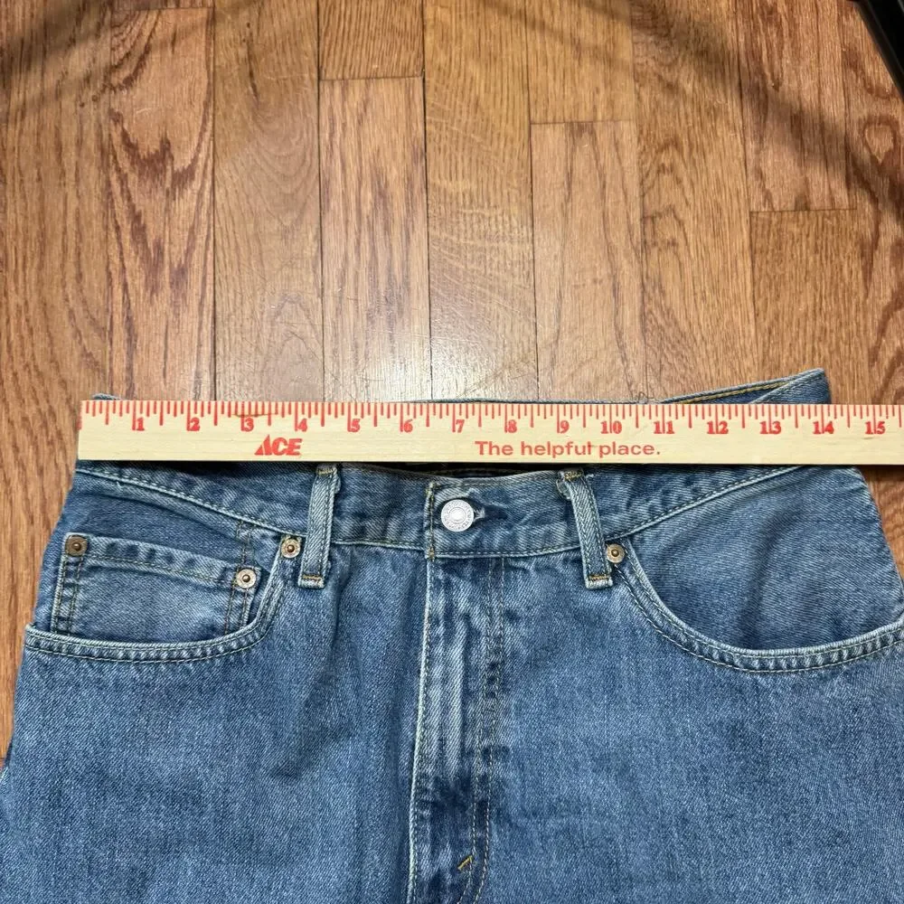 Levi's 550 Relaxed Fit Jeans Mens 34x30 Blue Denim Classic 550